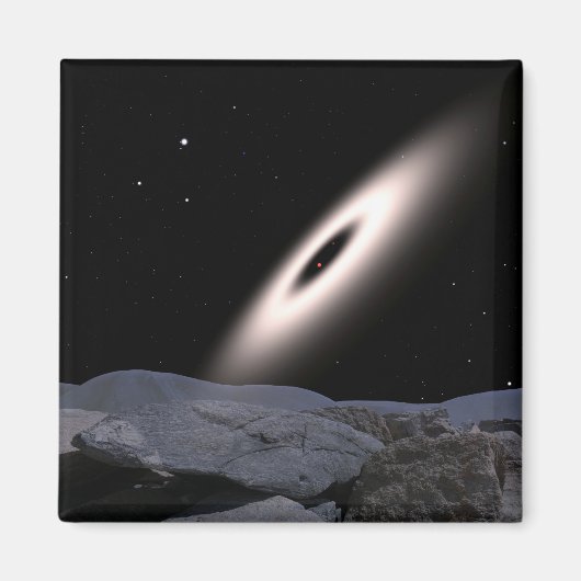 Een protoplanetaire schijf magneet (Voorkant)