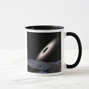 Een protoplanetaire schijf mok