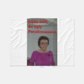 Een pseudowetenschapper Galli Fleece Blanket Deken (Voorkant (Horizontaal))