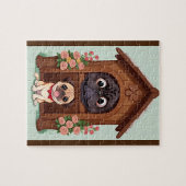 Een Pug Dog House puzzel