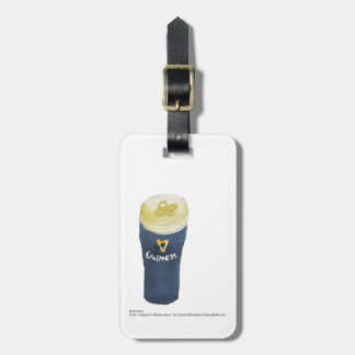 Een punt van Guinness Bagagelabel