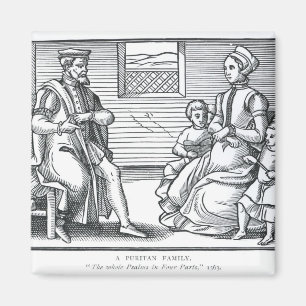 Een puriteinfamilie magneet