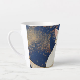 Een puur perfecte slok latte mok