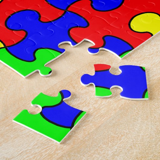 Een puzzel! legpuzzel (Zijkant)