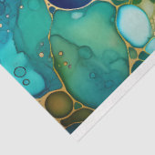 Een Rainbow Alcohol Ink Series Design 5 Tissuepapier (Detail)