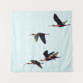 Een rand van de vleugelboten wandkleed (Voorkant)