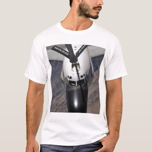 Een RC-135 Rivet Joint Reconnaissance vliegtuig T-shirt (Voorkant)