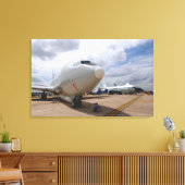 Een RC-135V/W rivet Joint vliegtuig Canvas Afdruk (Insitu (Woonkamer))