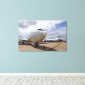 Een RC-135V/W rivet Joint vliegtuig Canvas Afdruk (Insitu (Houten vloer))