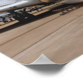 Een RC-135V/W rivet Joint vliegtuig Poster (Hoek)