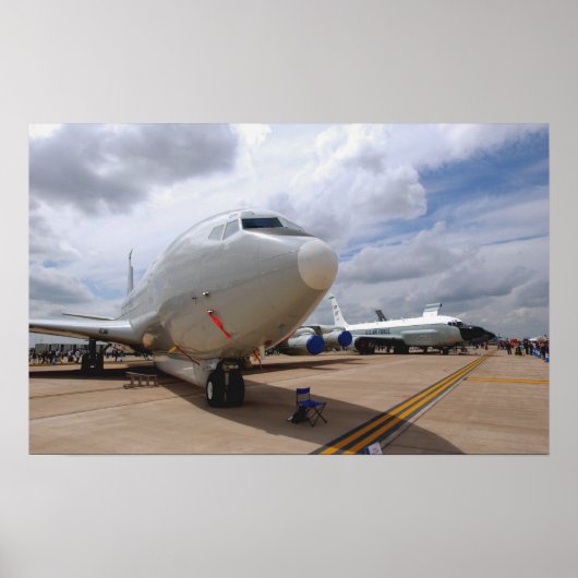Een RC-135V/W rivet Joint vliegtuig Poster (Voorkant)