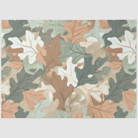 Een realistische Camo Design Series #2 Tissuepapier (Voorkant)