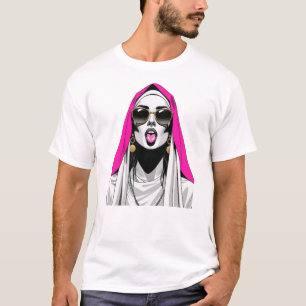 Een rebel Heilige Maria T-shirt