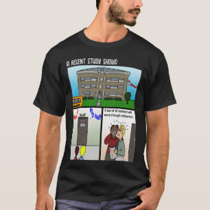 Een recente studie Shows Mannen Black T-Shirt