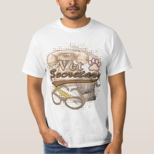 Een receptioniste van een dierenarts T-shirt