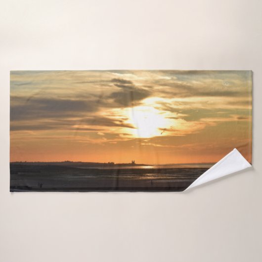 Een Reculver Sunset Badhanddoek (Badhanddoek)