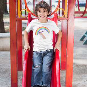 Een regenboog tekenen t-shirt