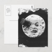 Een reis naar de maan briefkaart (Voorkant / Achterkant)