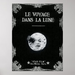 Een reis naar de maan of Le Voyage dans la Lune Re Poster