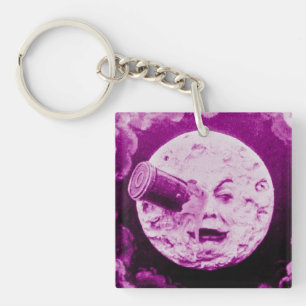 Een reis naar de maan of Le Voyage dans la Lune Re Sleutelhanger