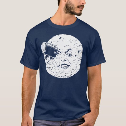 Een reis naar de maan t-shirt (Voorkant)