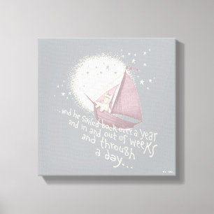 Een reis van een jaar met Max Canvas Afdruk