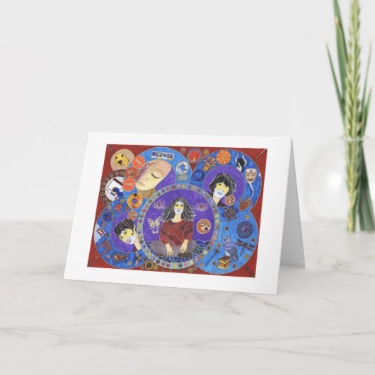 Een reis van het Leven Kaart (Voorkant)