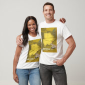 Een  reisposter in Botswana. T-shirt (Unisex)