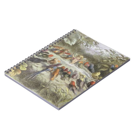 Een repetitie in Fairy Land, illustratie van 'In F Notitieboek (Linkerzijde)