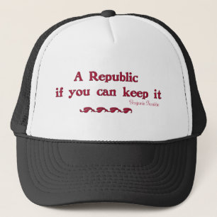 Een Republiek als je het kunt behouden Trucker Pet