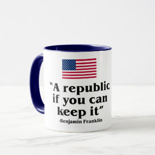 EEN REPUBLIEK ALS U HET DE GRONDWET VAN DE VS KUNT MOK