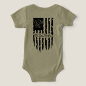 Eén republiek onder God Eén stuk (Design achterkant)