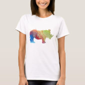Een rhino t-shirt (Voorkant)