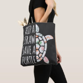 Een riem overslaan, een schildpad opslaan draagtas (Dichtbij)