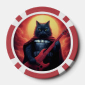 Een riff die de kosmos doet schudden | Galactische Poker Chips (Achterkant)