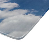 Een rij wolken snijplank (Hoek)