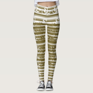 Een rijk gekleurd tapijt heeft een symmetrische ge leggings