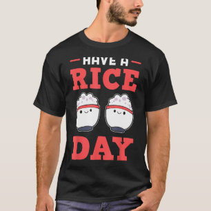 Een rijstdag rijstboer t-shirt