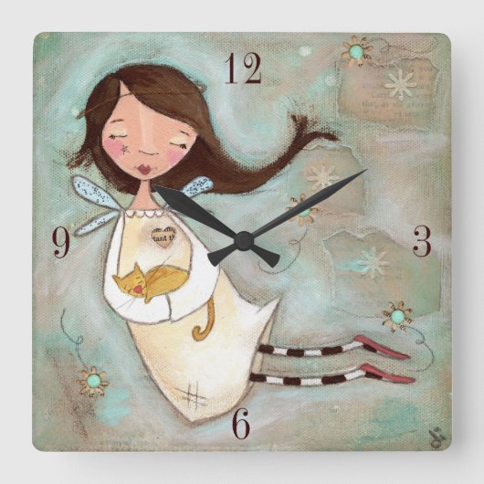 Een ring en een Spint - de Klok van de muur (Voorkant)