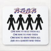 Eén ring muismat (Voorkant)