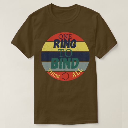 Eén ring t-shirt (Design voorkant)