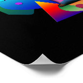 Een rismatisch alfabet poster (Hoek)