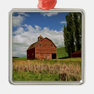 Een rit door het boerenland van Palouse Metalen Ornament