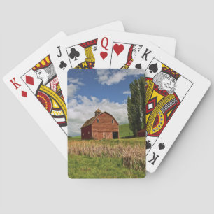 Een rit door het boerenland van Palouse Pokerkaarten