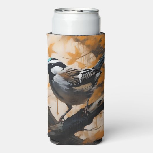 Een Robin's Serenade in het bladerdak, (Seltzer Achterkant)