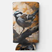 Een Robin's Serenade in het bladerdak, (Achterkant)