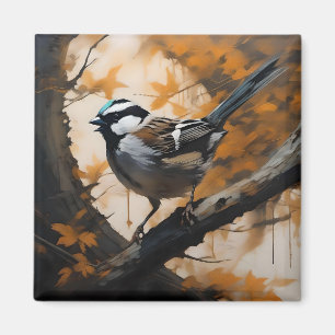 Een Robin's Serenade in het bladerdak, Magneet
