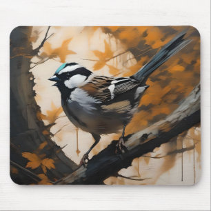 Een Robin's Serenade in het bladerdak, Muismat