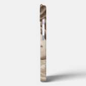 Een rode hond Case-Mate iPhone case (Achterkant / Links)