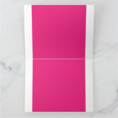 Een rode roos met levendige bloemblaadjes omgeven kaart (Binnen)